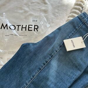 MOTHER Women's Classic Blue Denim Jeans